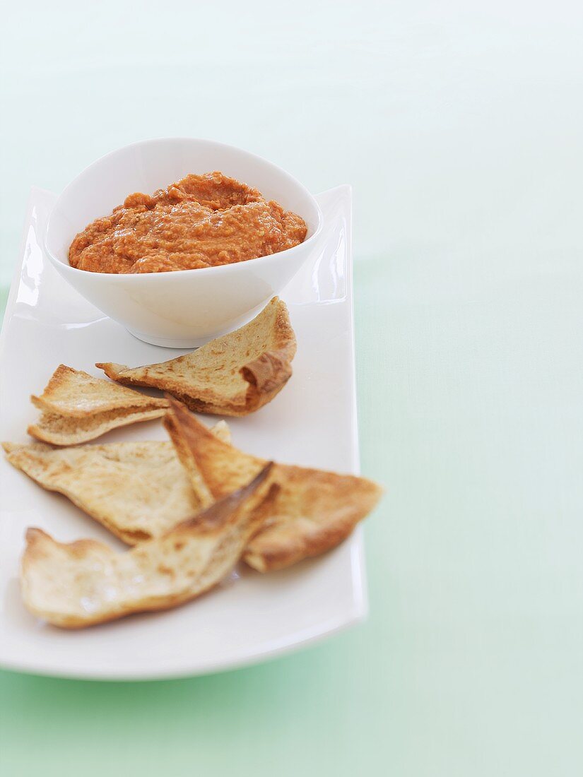 Tomato and pepper dip