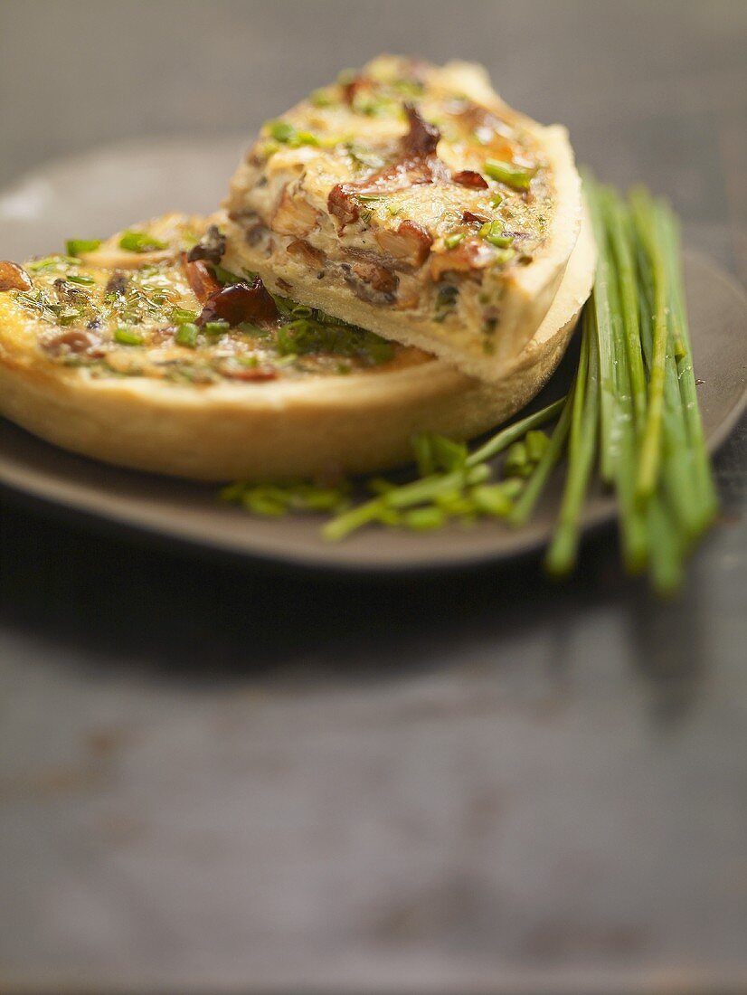 Mushroom tart