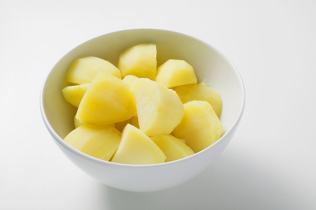 Boiled potatoes