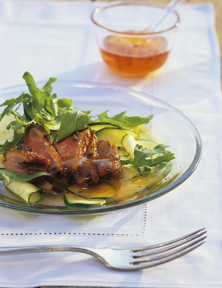 Anatra al caramello (Entenbrust mit Karamellsauce, Italien)