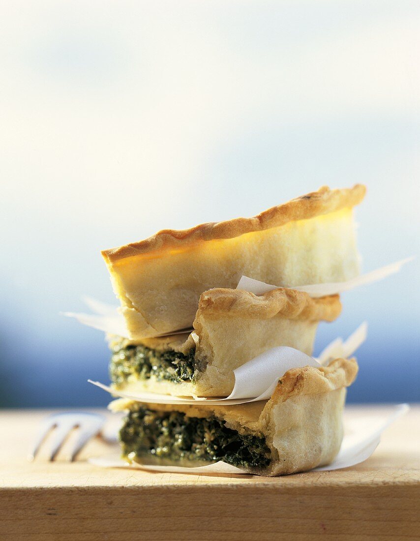 Torta d'erbe (herb pie), Tuscany, Italy