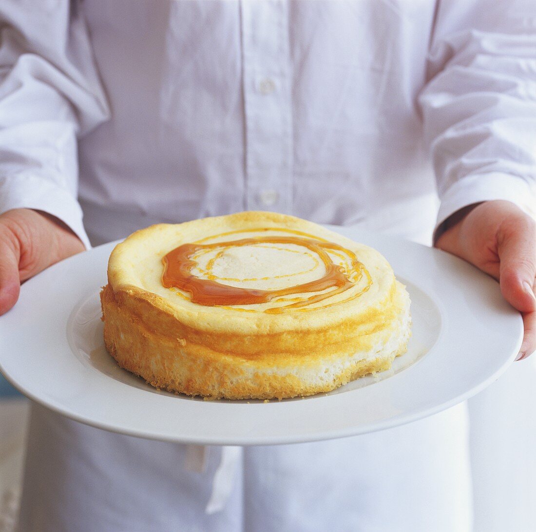 Joghurt-Käsekuchen mit Honig