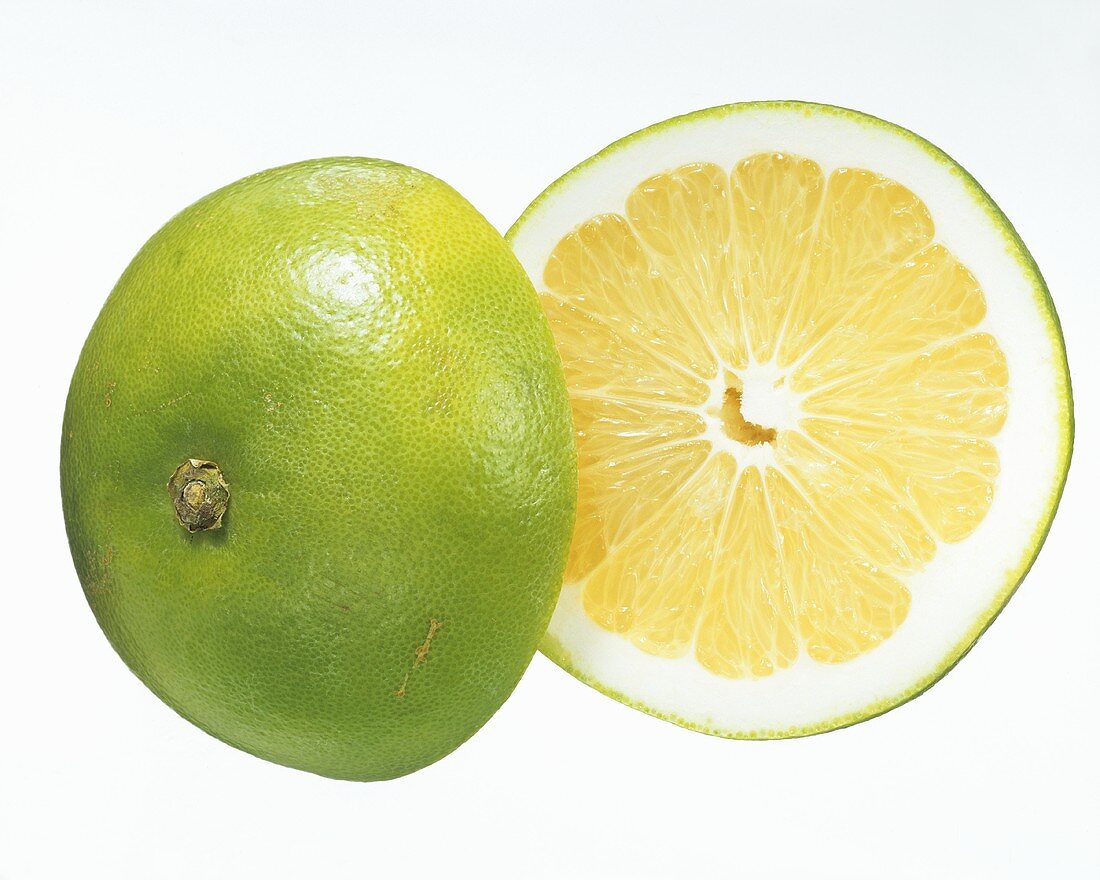 Sweetie (Citrus grandis, cross between pomelo & grapefruit)