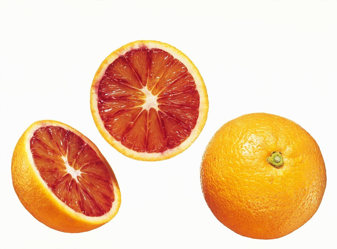 Spanische Moro-Orangen