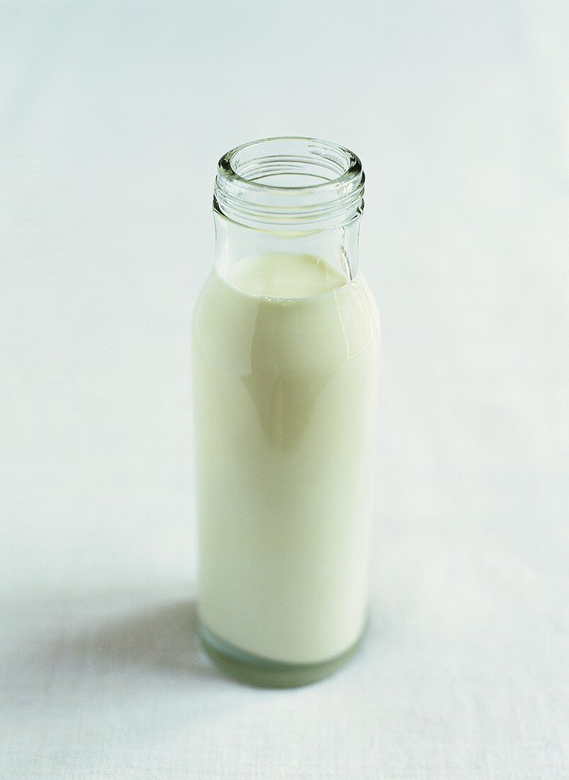 Eine Flasche Milch