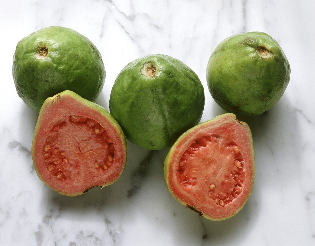 Several Fresh Guava