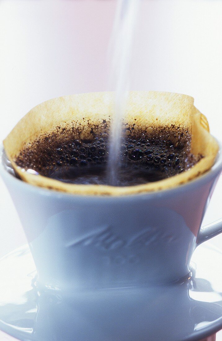 Filterkaffee zubereiten (Kaffee aufbrühen)