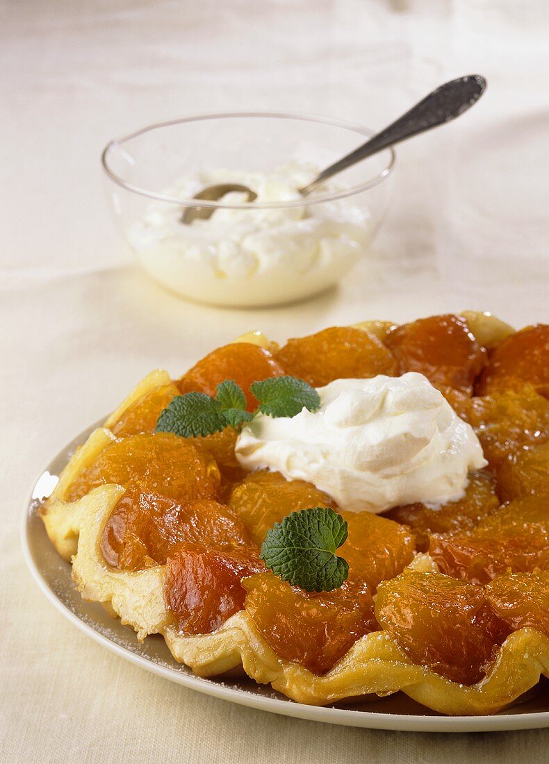 Aprikosen-Tarte-Tatin