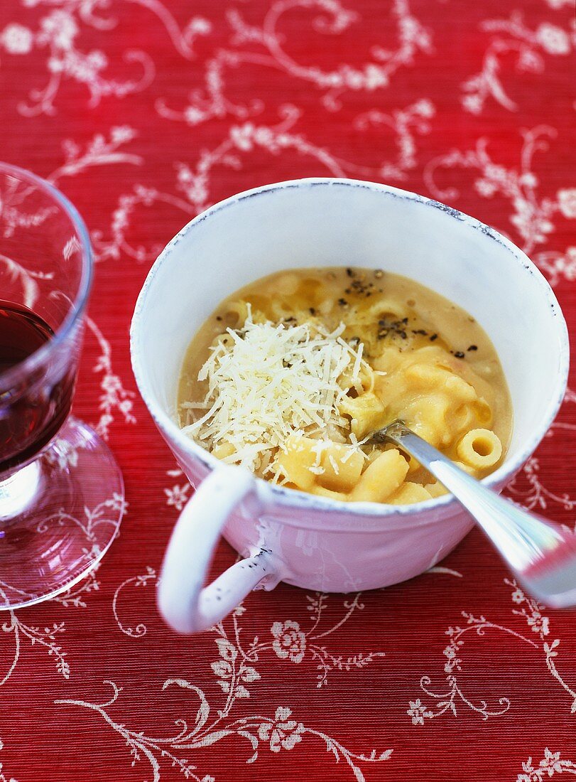 Pasta e fagioli (Pasta and beans, Italy)