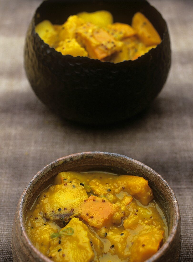 Kartoffel-Kürbis-Curry