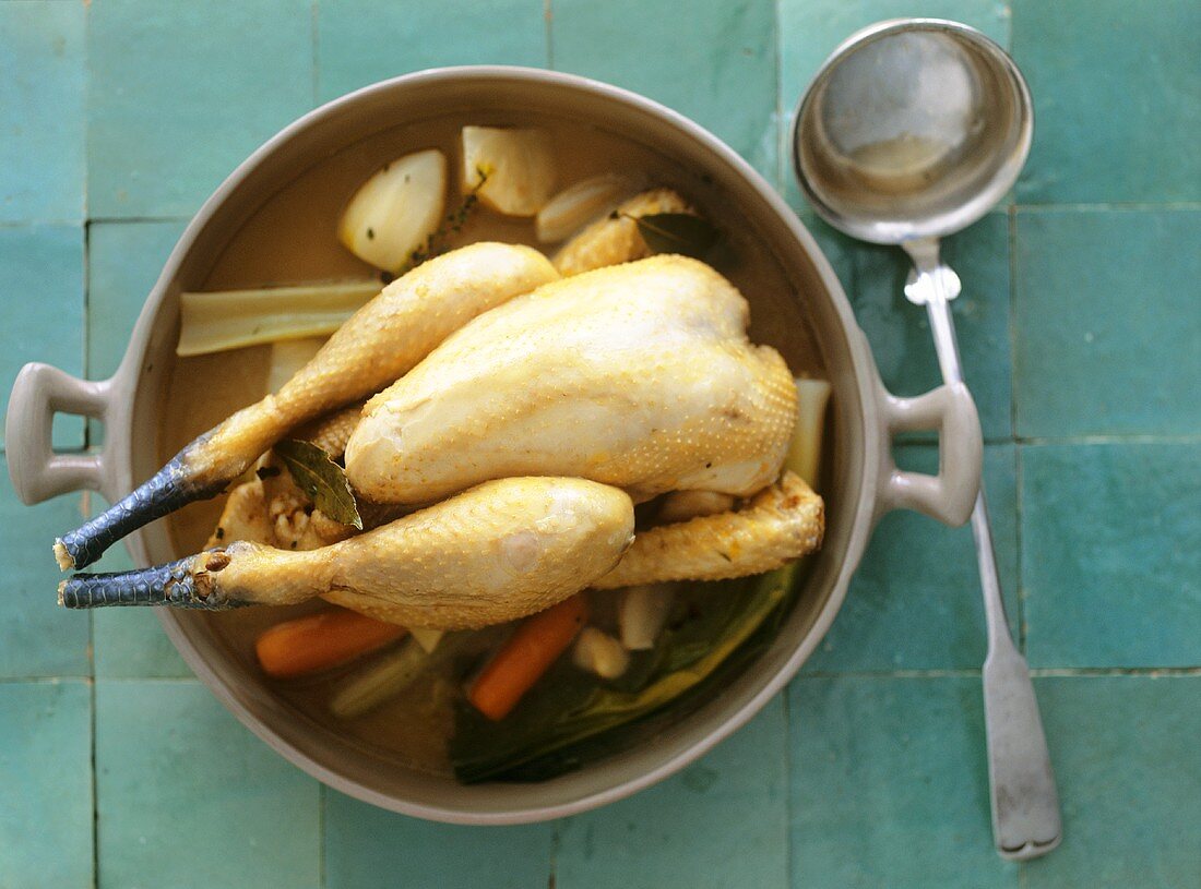 Poulet au pot