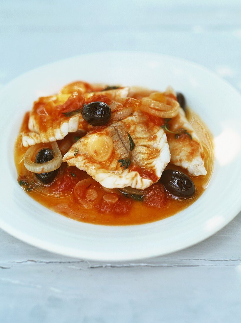 Provencal-style snapper