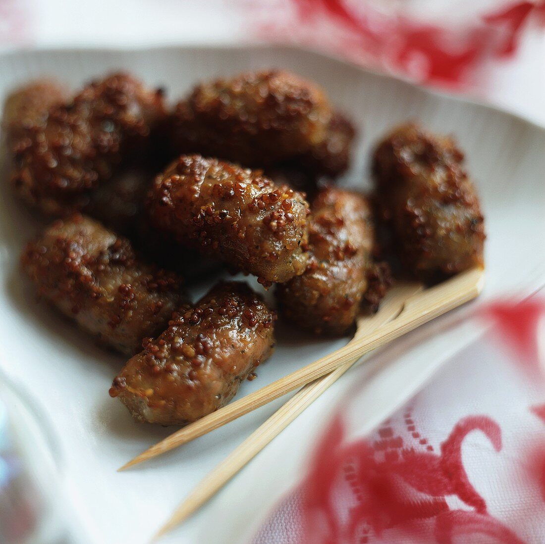 Cevapcici with skewers