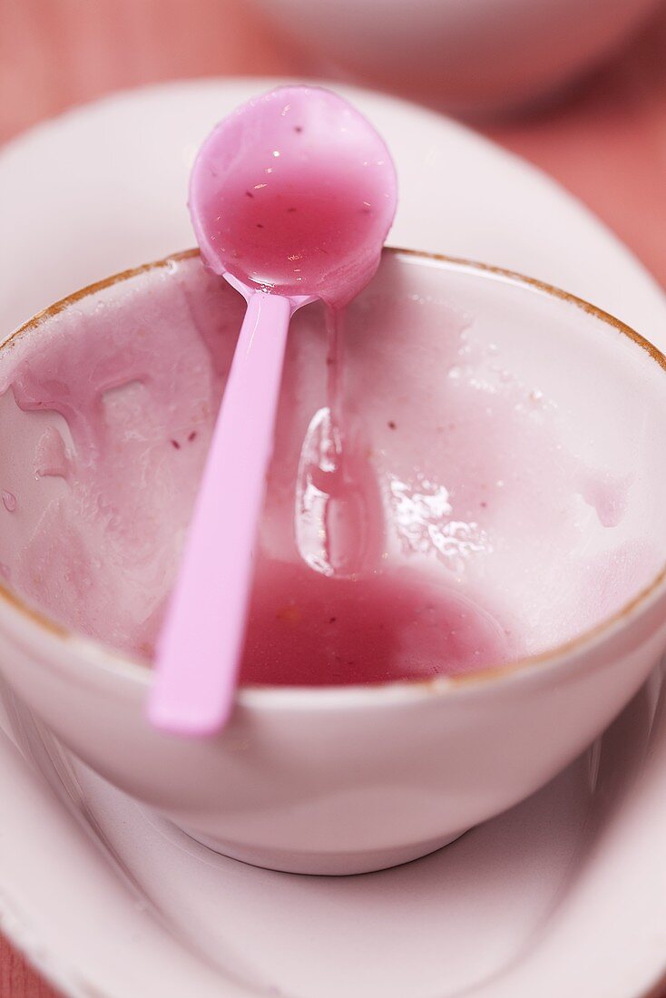 Icing sugar with sherbet bonbons