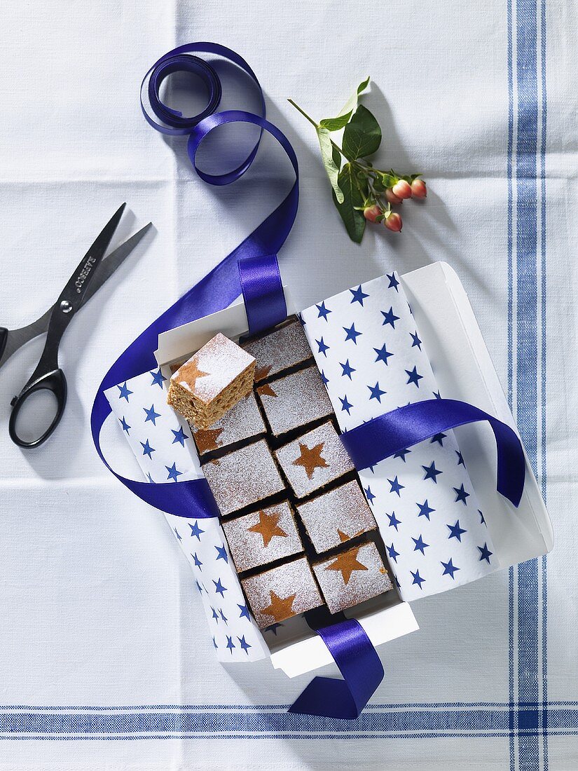 Tray bake gingerbread