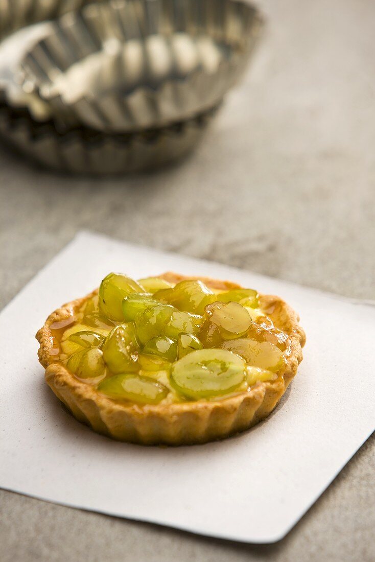 Grape tart