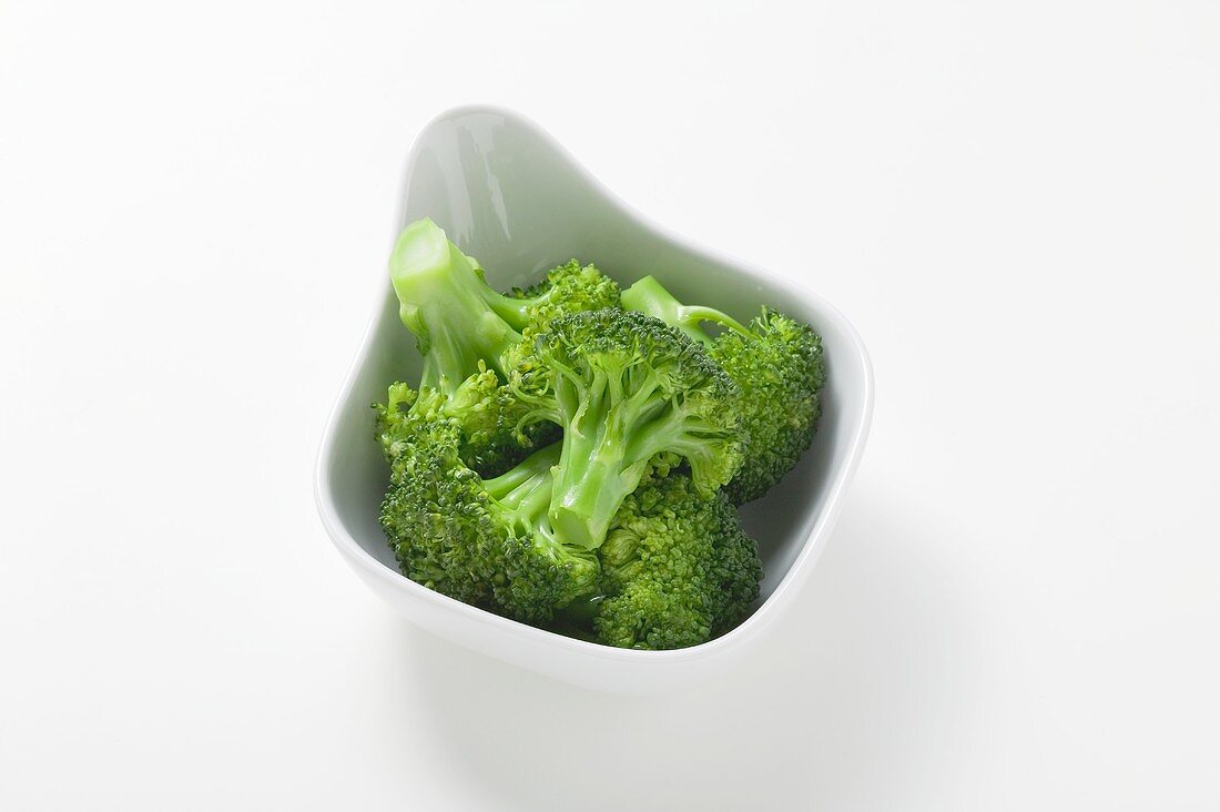 Steamed broccoli