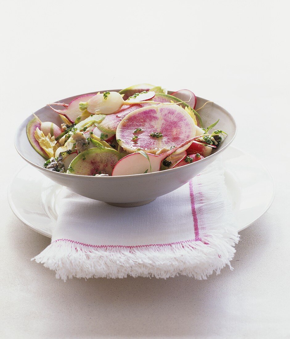 Rüben-Radieschen-Salat