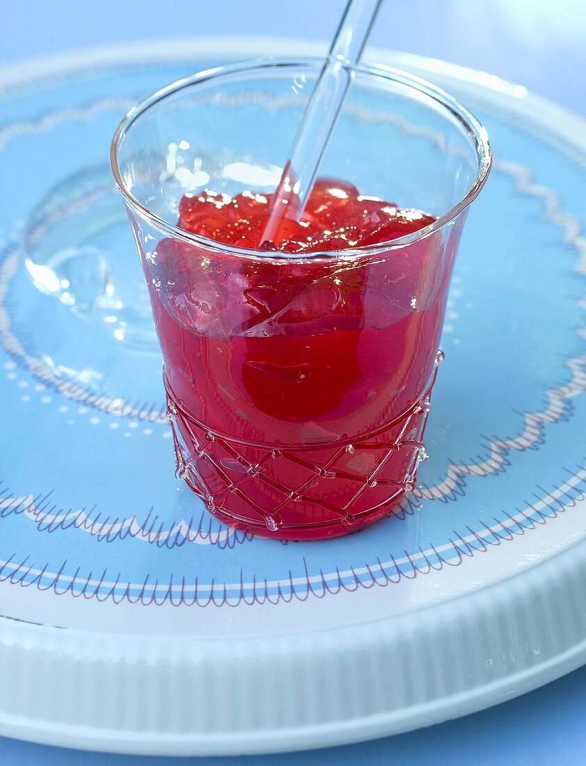 Gooseberry and vanilla jelly