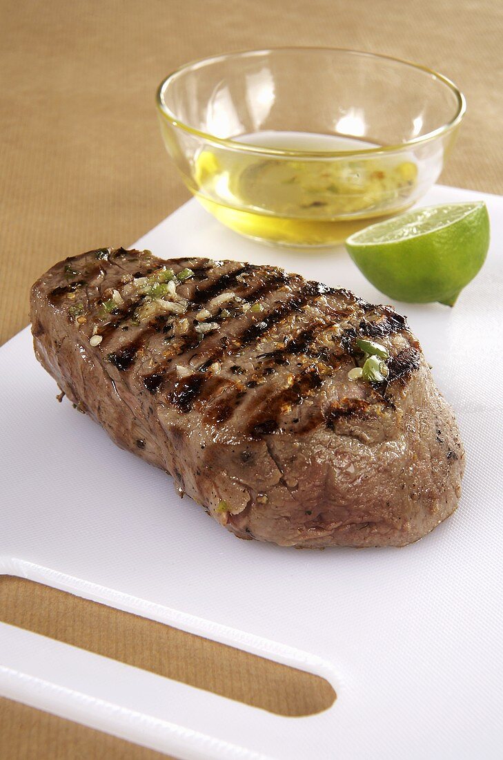 Gegrilltes Rindersteak