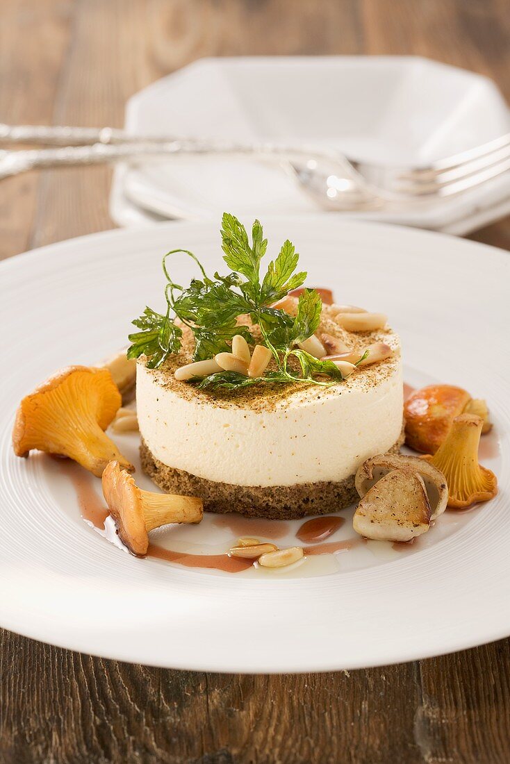 Wild mushroom tiramisu