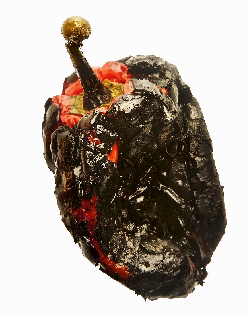 A burnt pepper