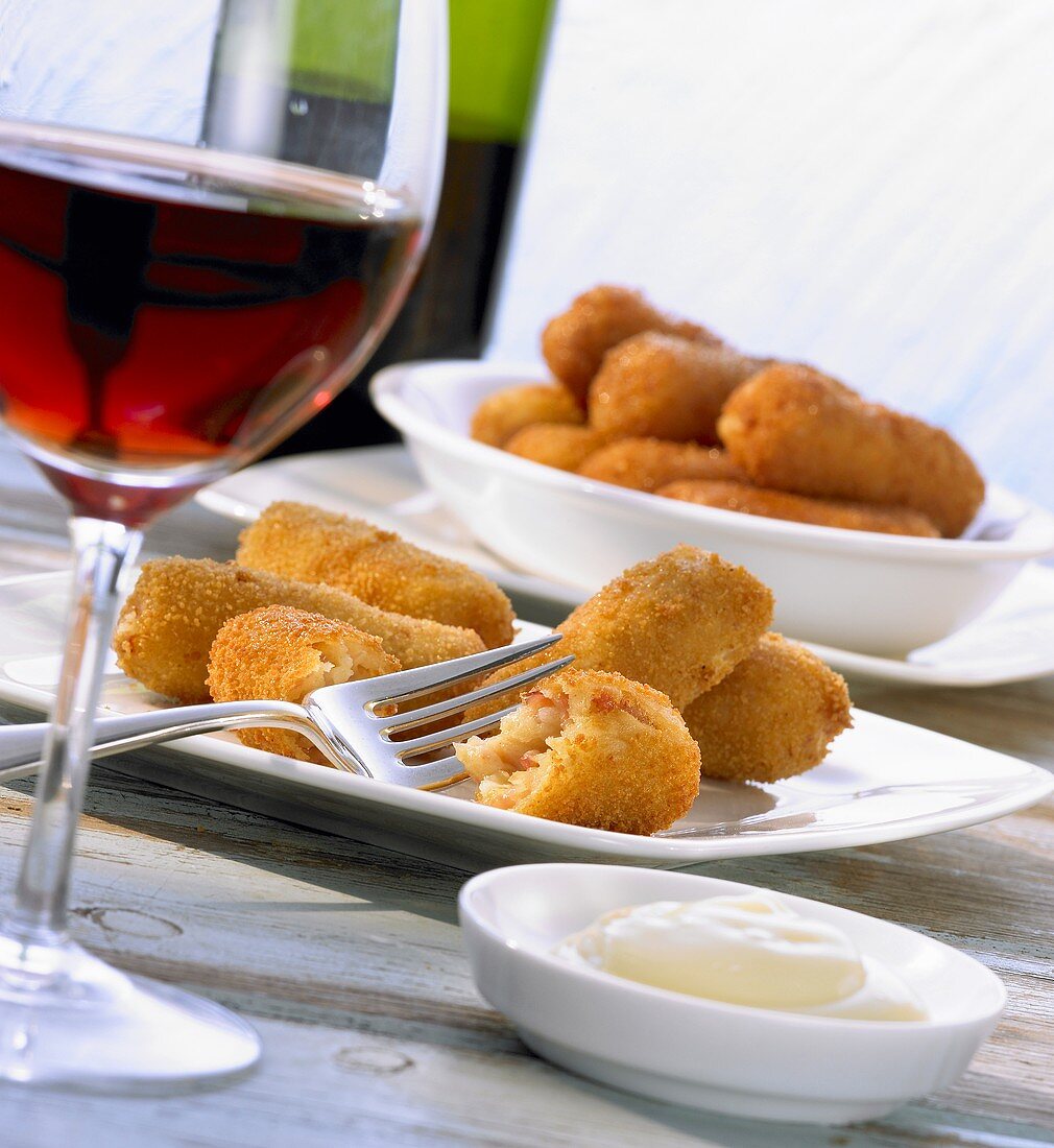 Ham croquettes (Spain)