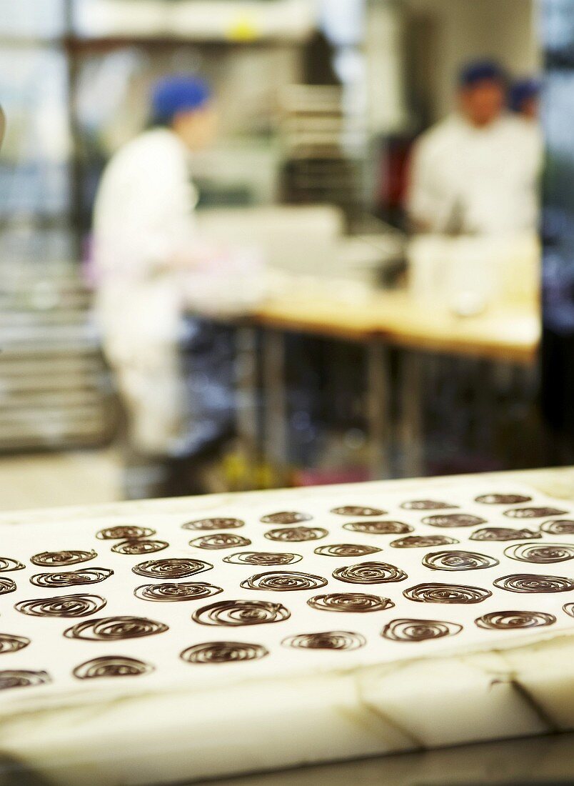 View into a chocolaterie