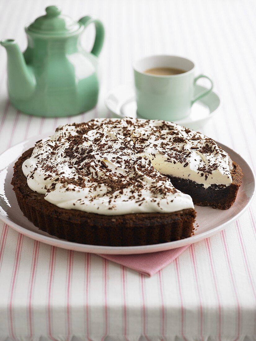 Mississippi Mud Pie mit Kaffee (USA)