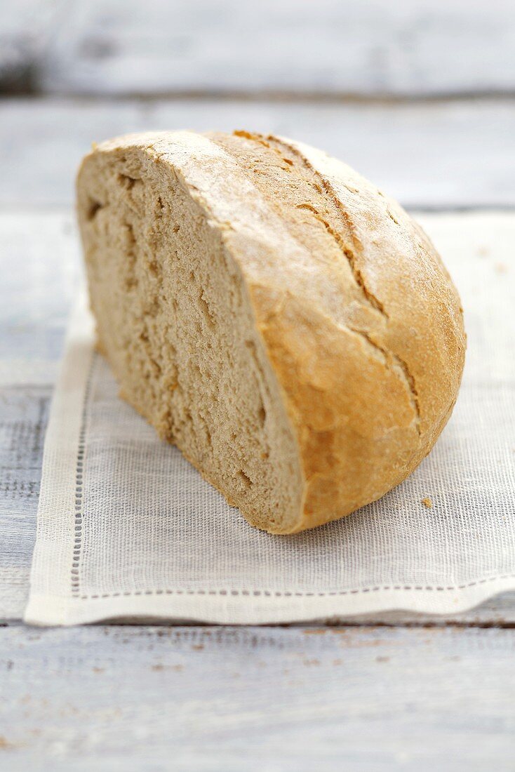 Half a loaf of mixed grain bread