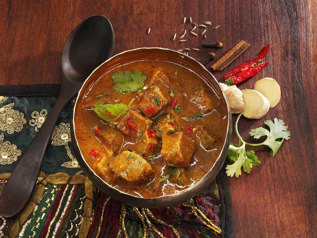 Rindfleischcurry (Indien)