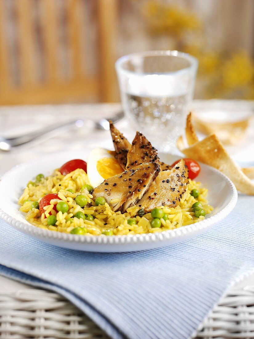 Kedgeree (Rice and fish dish, UK)