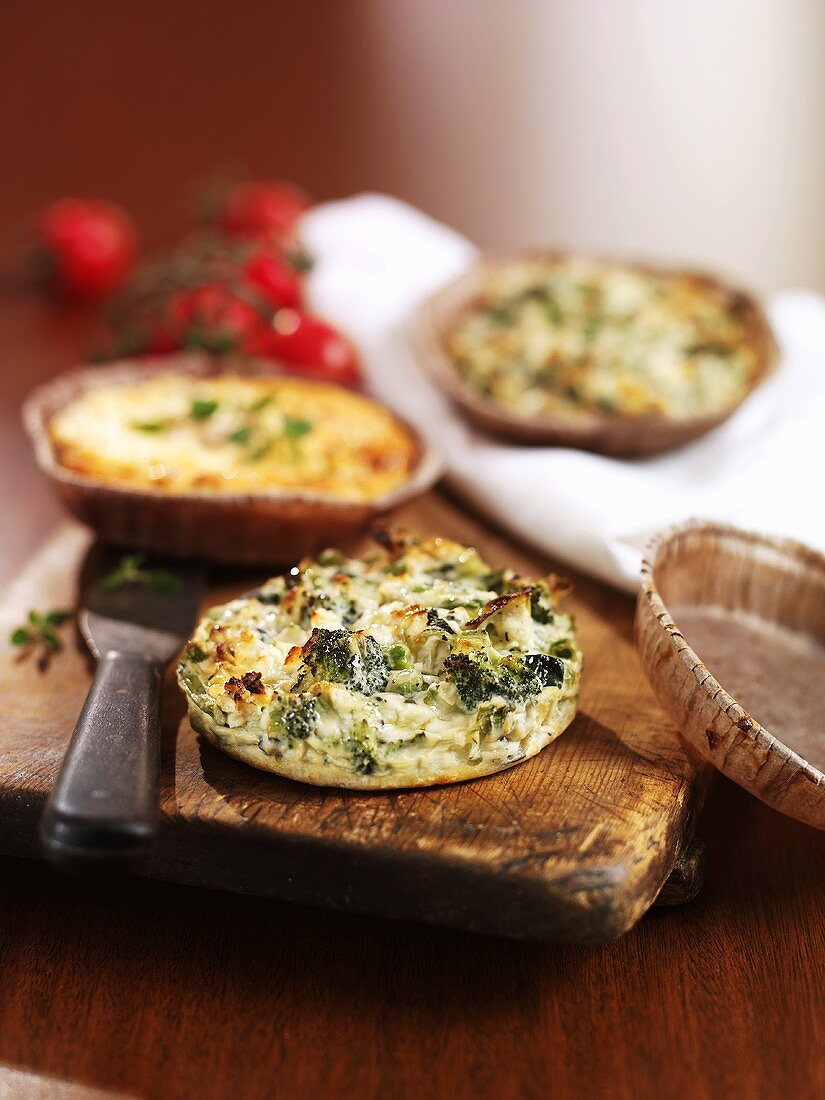 Broccoli quiche