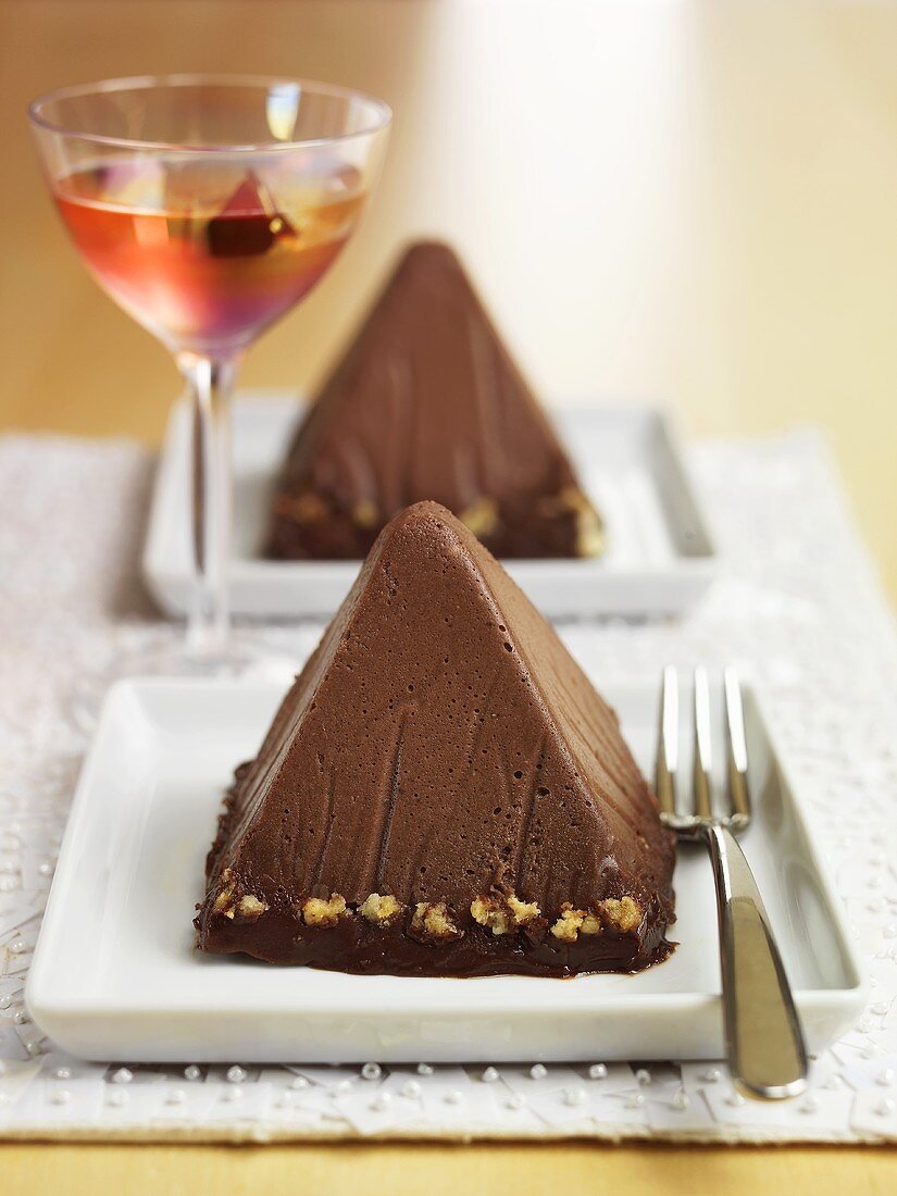 Chocolate pyramids