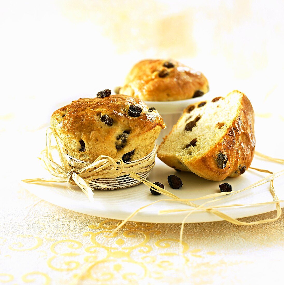 Mini-Panettoni (Kleine Hefekuchen, Italien)