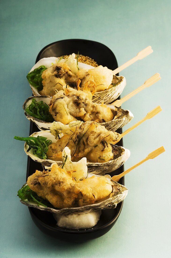 Oyster tempura (Japan)