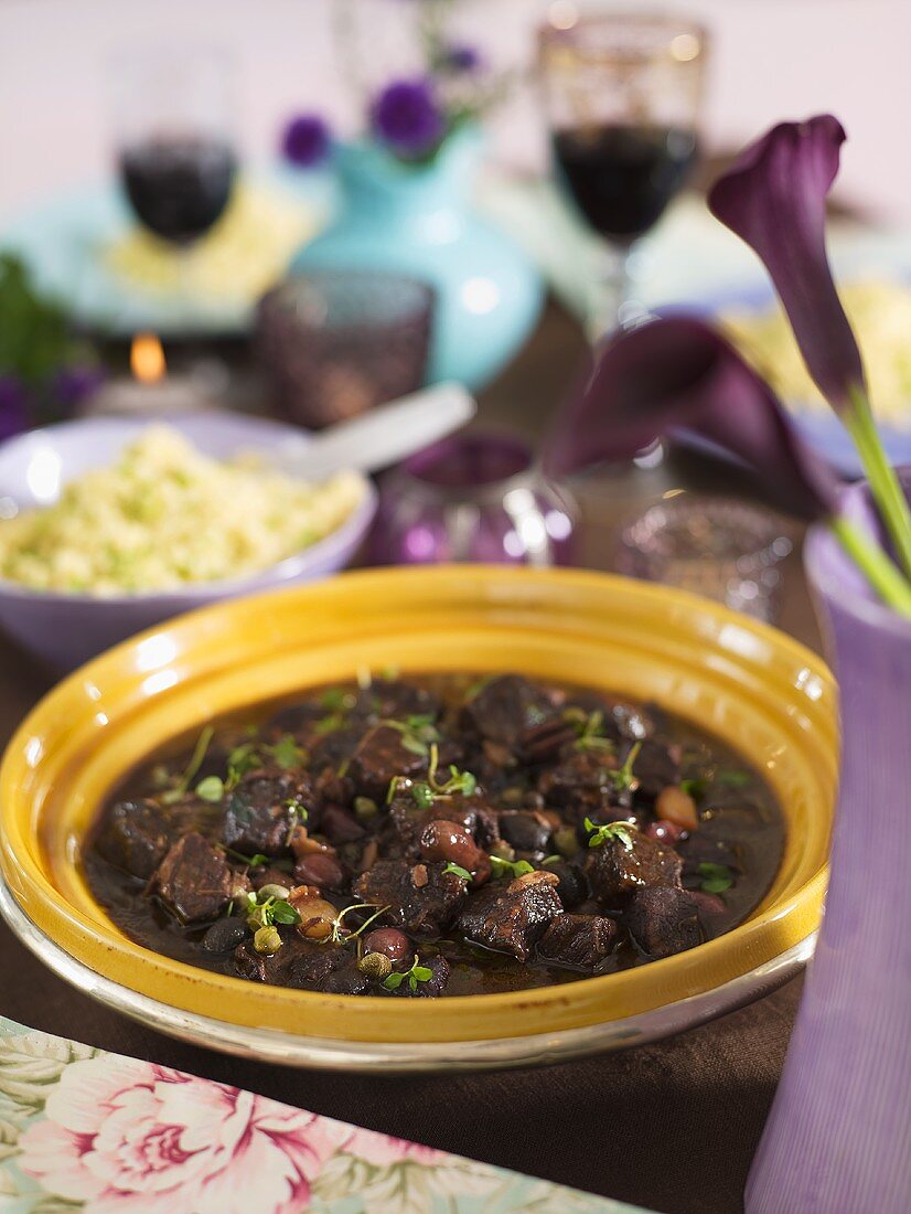 Lamb tajine