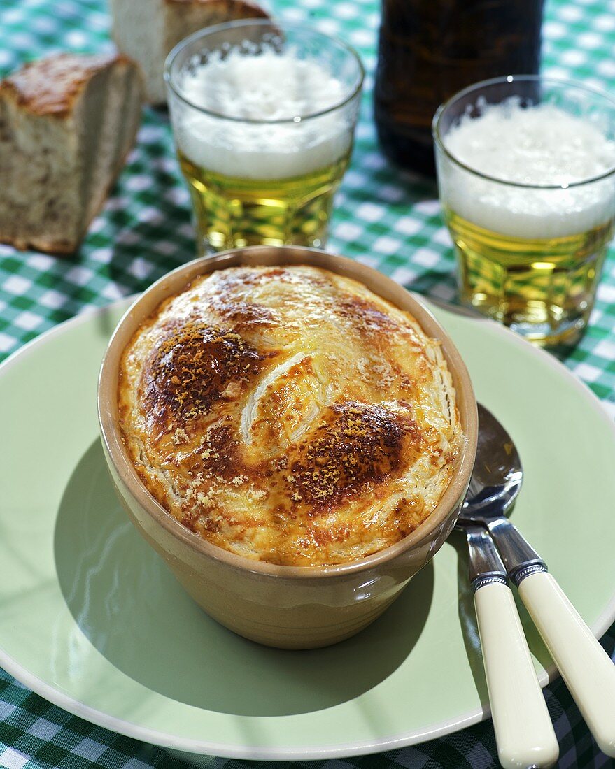 Chicken and Ham Pie (England)