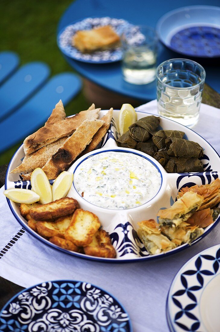 Greek appetisers