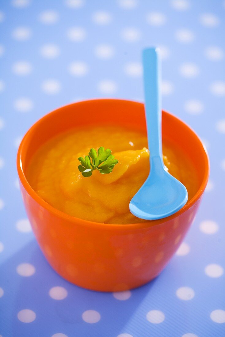 Carrot puree (baby food)