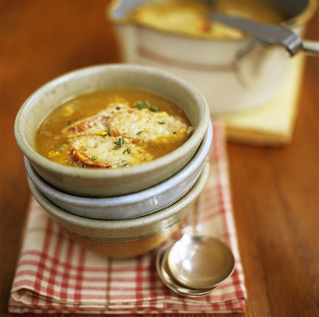 Französische Zwiebelsuppe