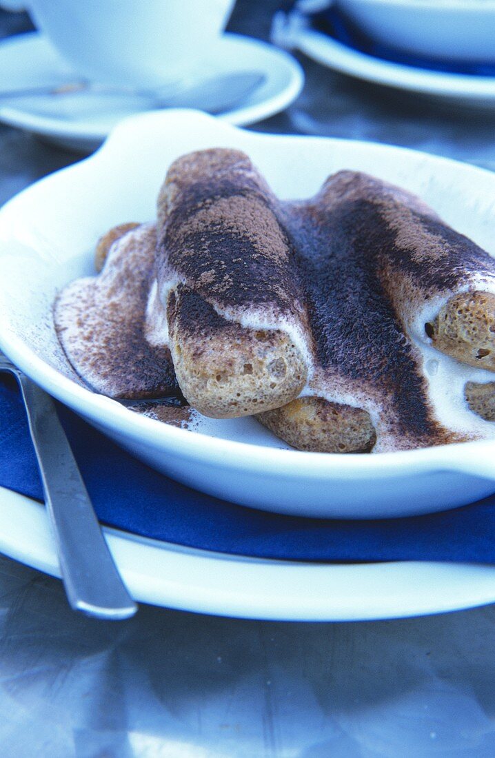 Tiramisù (Schichtspeise mit Mascarpone, Italien)