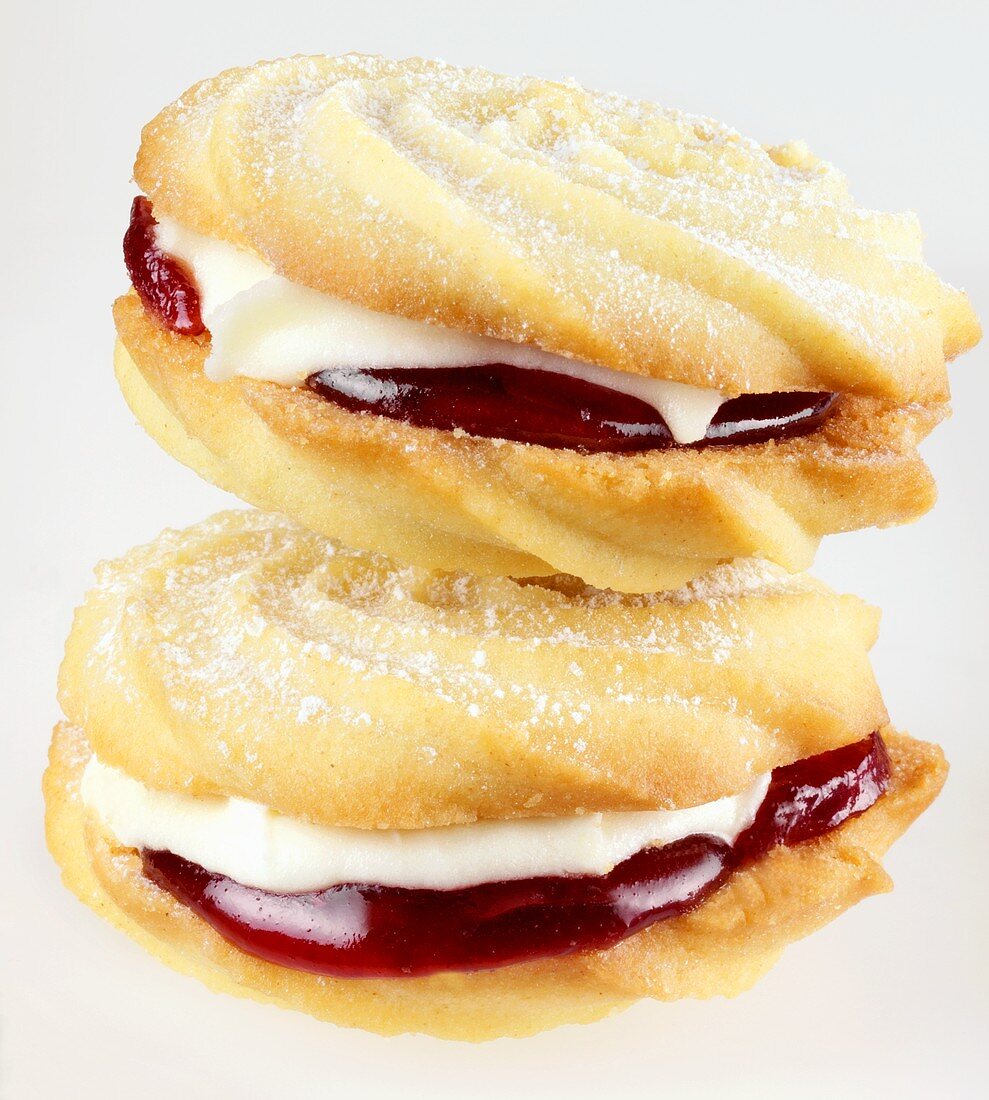Two Viennese whirls (UK)