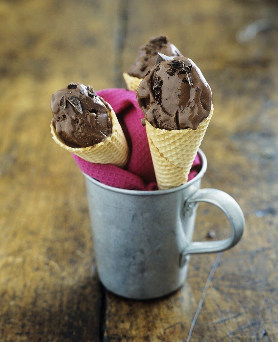 Double Chocolate Ice Cream (mit wenig Kalorien)