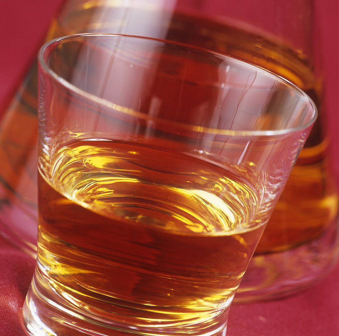 Ein Glas Single-Malt-Whisky