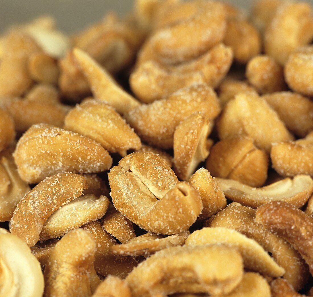 Roasted, salted cashew nuts