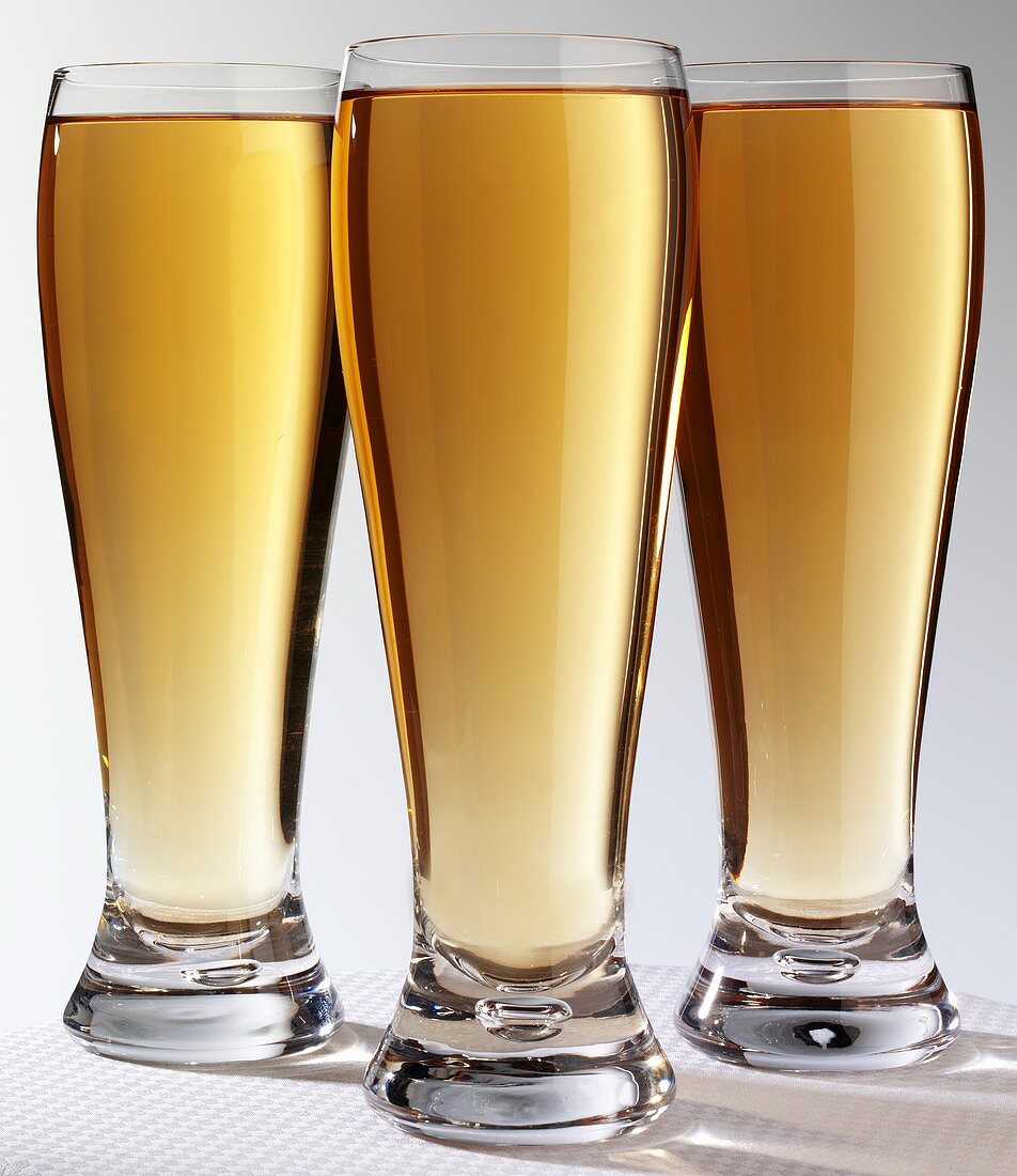 Drei Gläser Cider