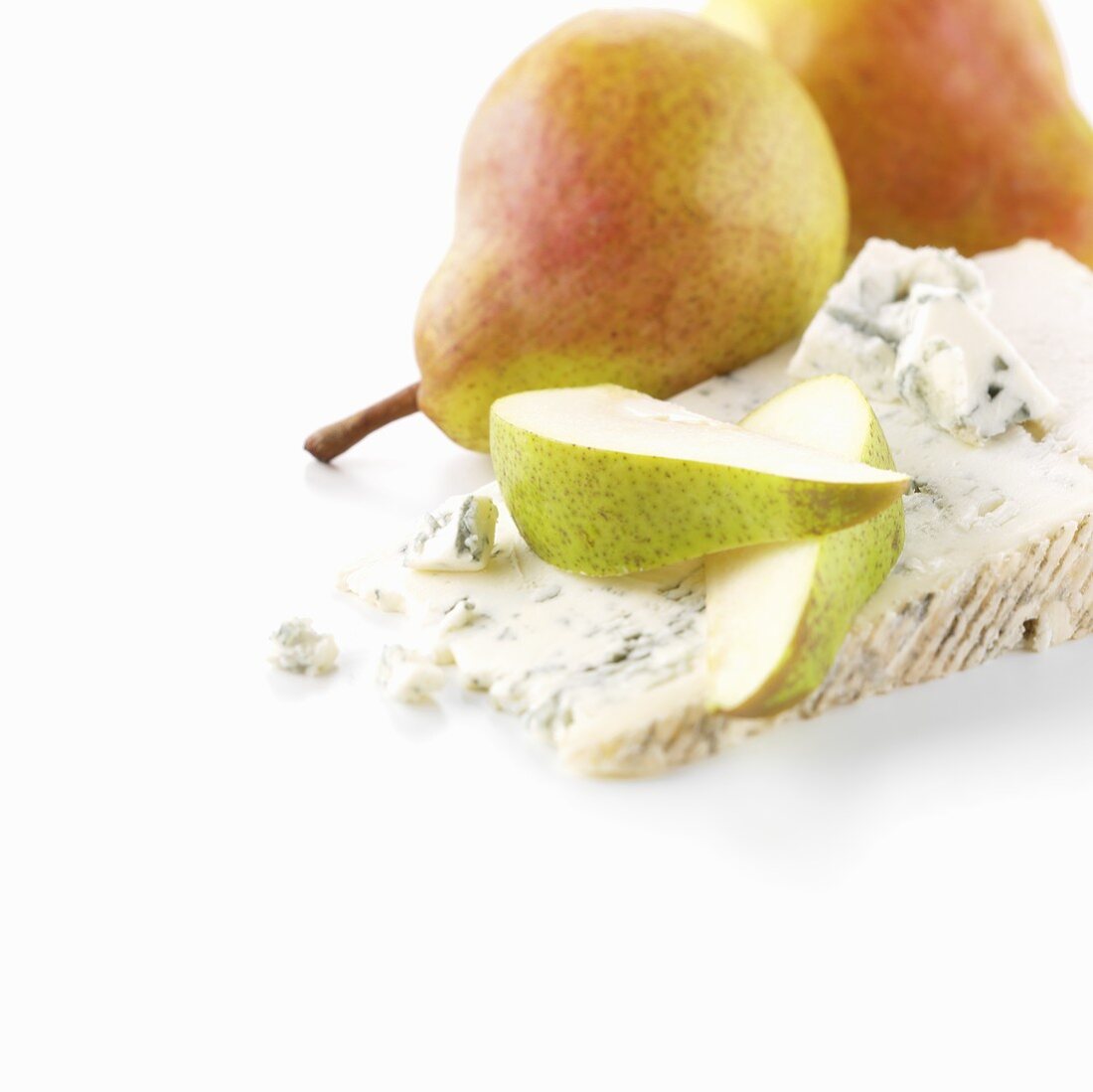 Gorgonzola (Dolcelatte) mit Birnen