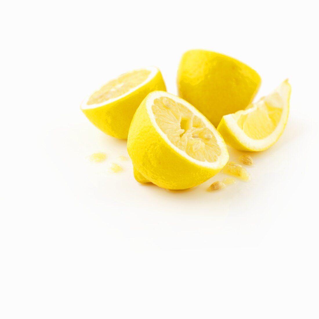 Aufgeschnittene Zitronen