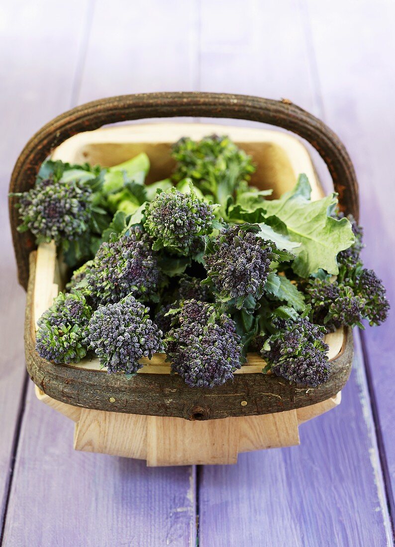 Broccoli in a basket